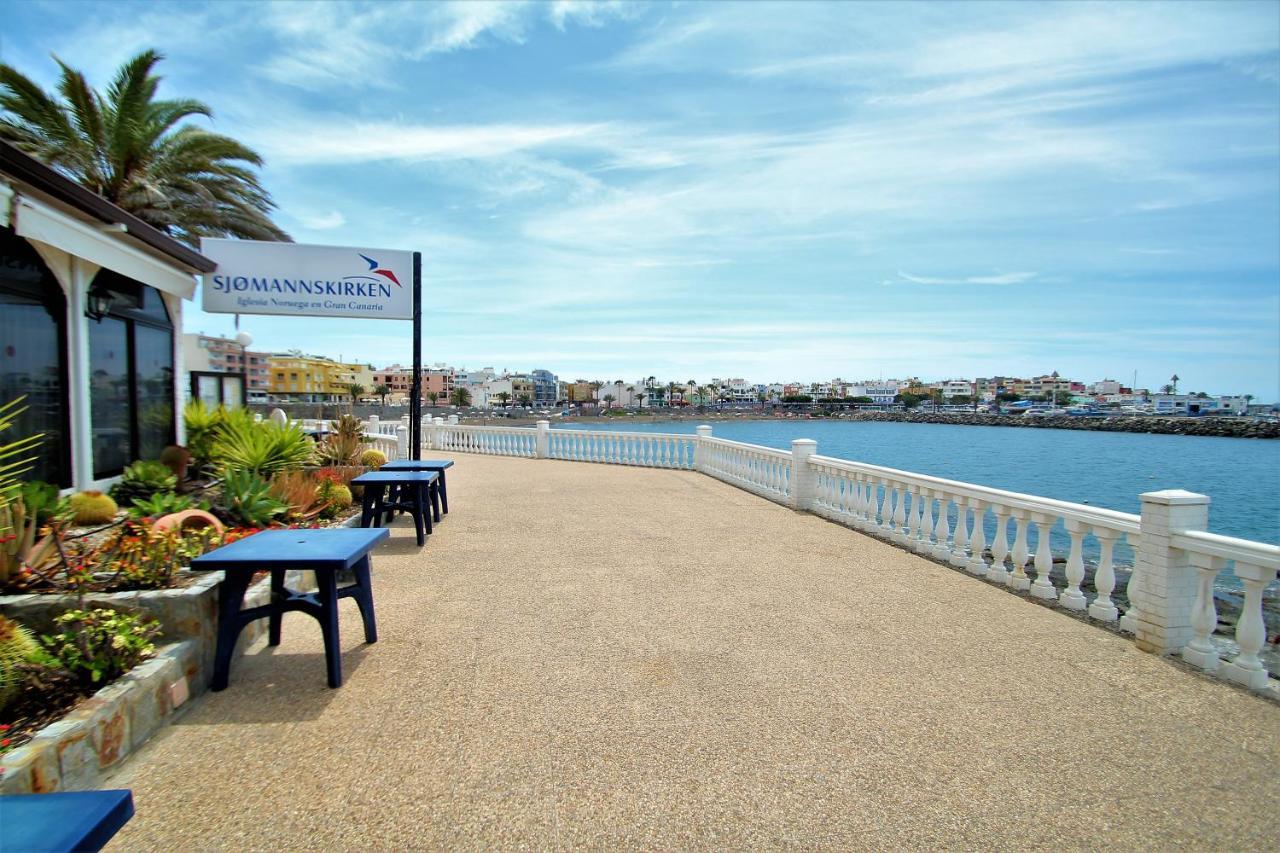 Studio In Top Lage Direkt Am Strand Arguineguin Εξωτερικό φωτογραφία