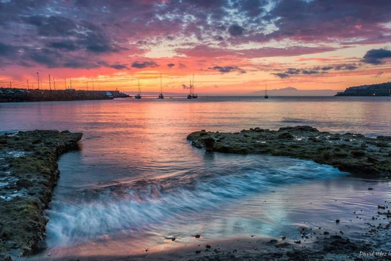Studio In Top Lage Direkt Am Strand Arguineguin Εξωτερικό φωτογραφία